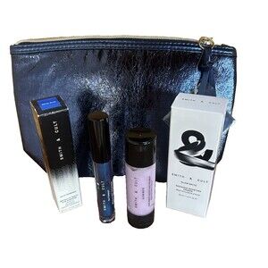 Smith & Cult BUNDLE Glow Brite Primer & Glitterbaby Metallic Blue Eye Shadow NEW